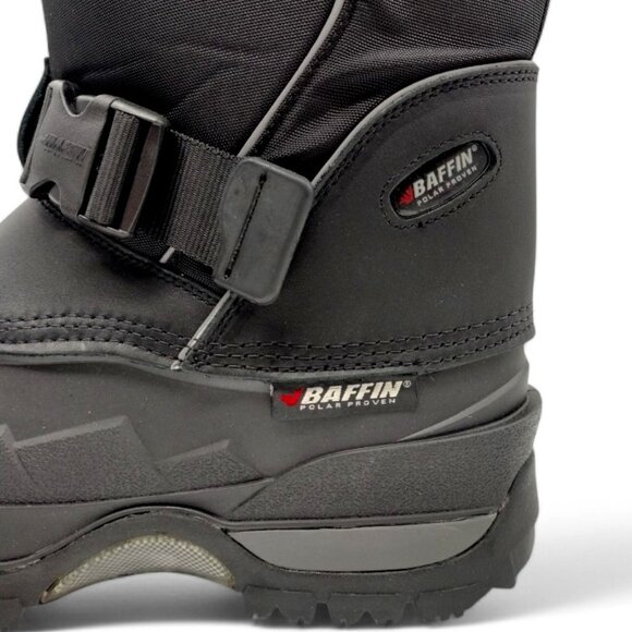 Baffin Men's Size 13 Black Impact Waterproof Snowshoe Compatible Polar Boot - Picture 9 of 15